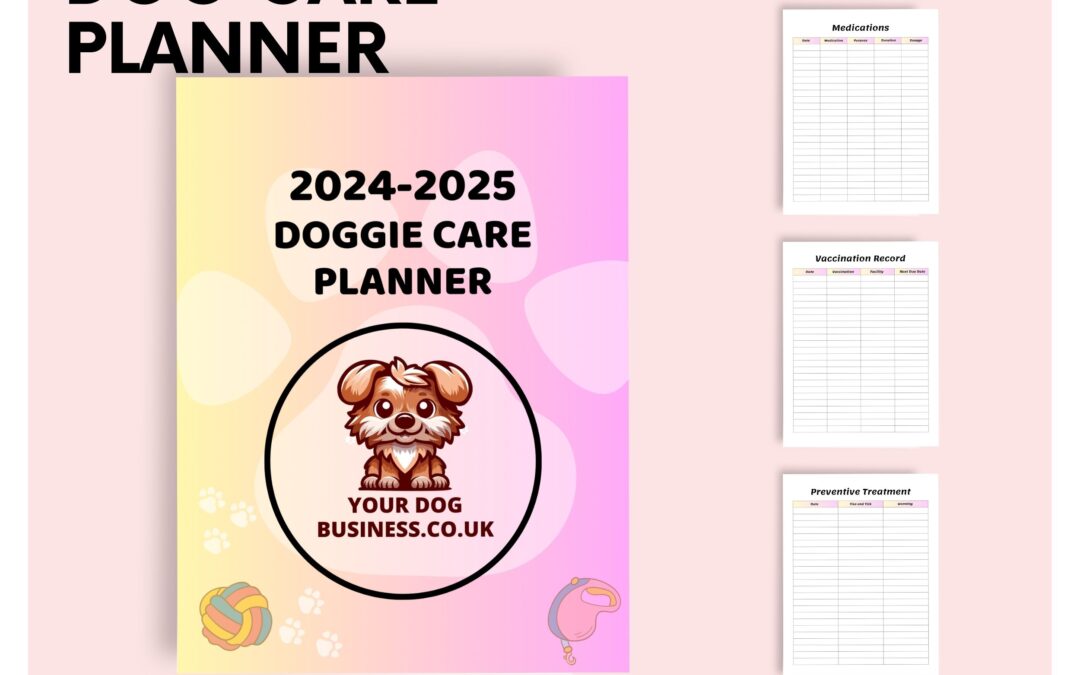 Introducing the Dog Care Planner.