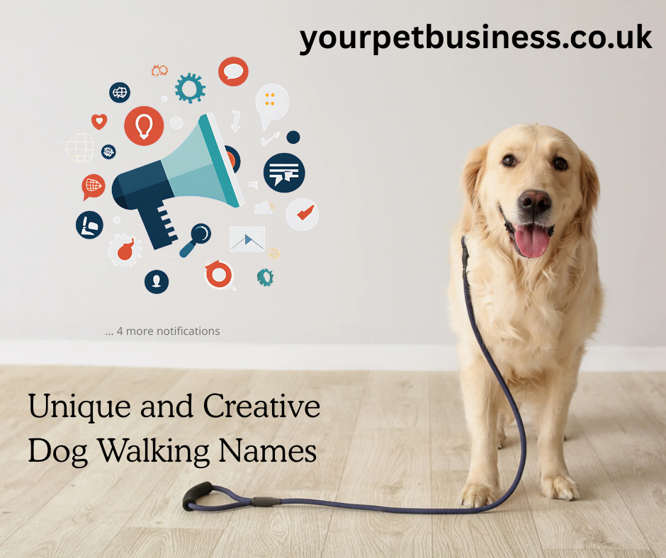 unique and creative dog walking business name ideas